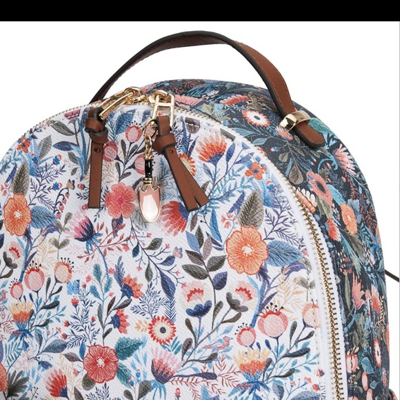 Gorgeous Parfois floral Backpack bag sold out rare - Picture 3 of 9